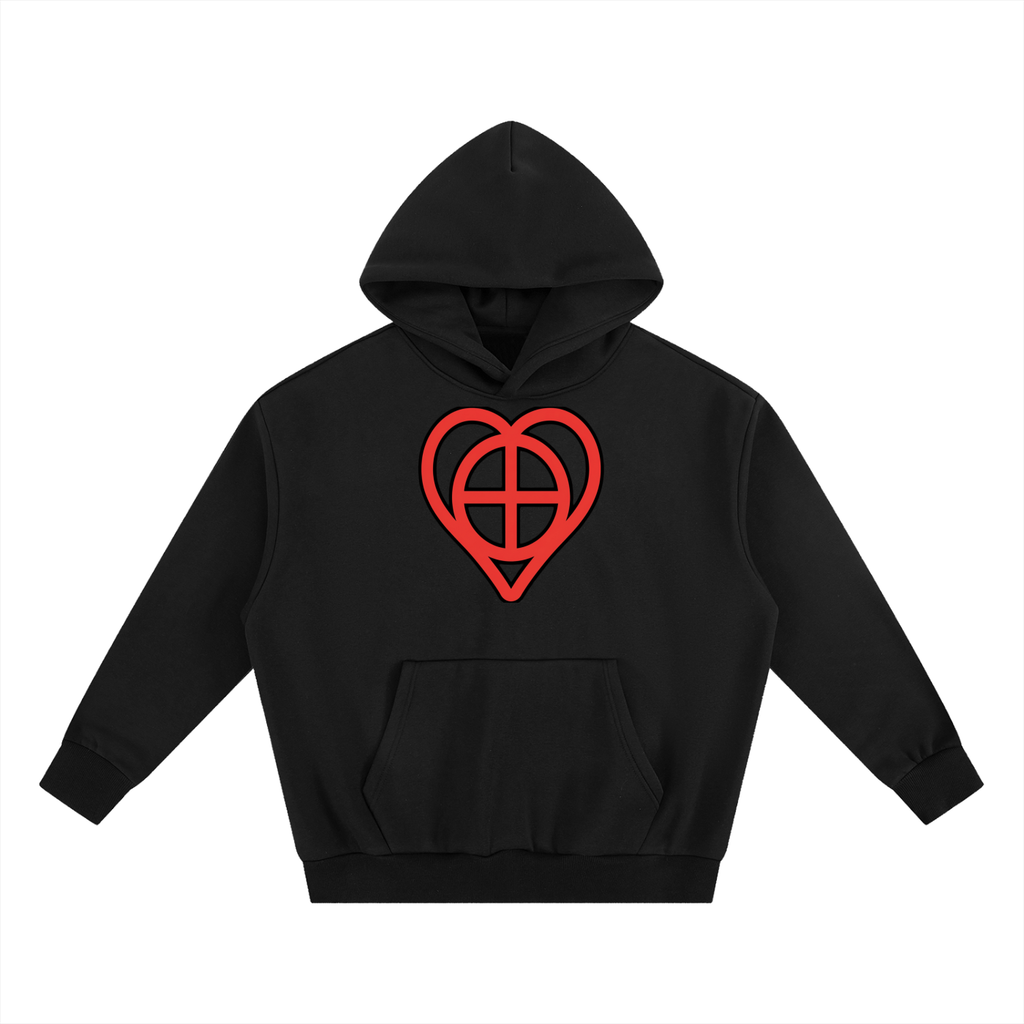 Heavy Weight Swag Wit Hearts Genuine+Rare Hoodie