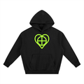 Green SwagWitHearts Essential Heavyweight Boxy Fleece Hoodie