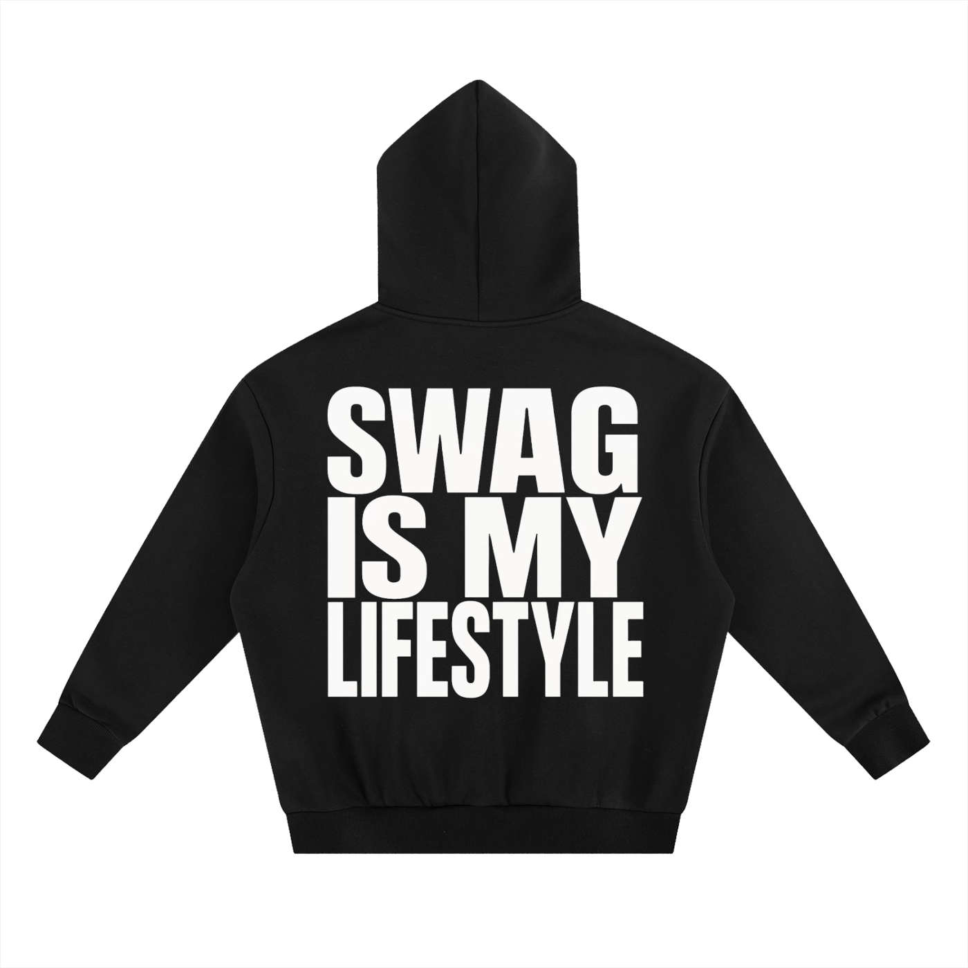 Green SwagWitHearts Essential Heavyweight Boxy Fleece Hoodie