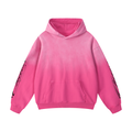 Pink Chaos Heavyweight Sunfade Oversized Hoodie