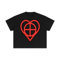 Red Essential Cotton Boxy T-Shirt