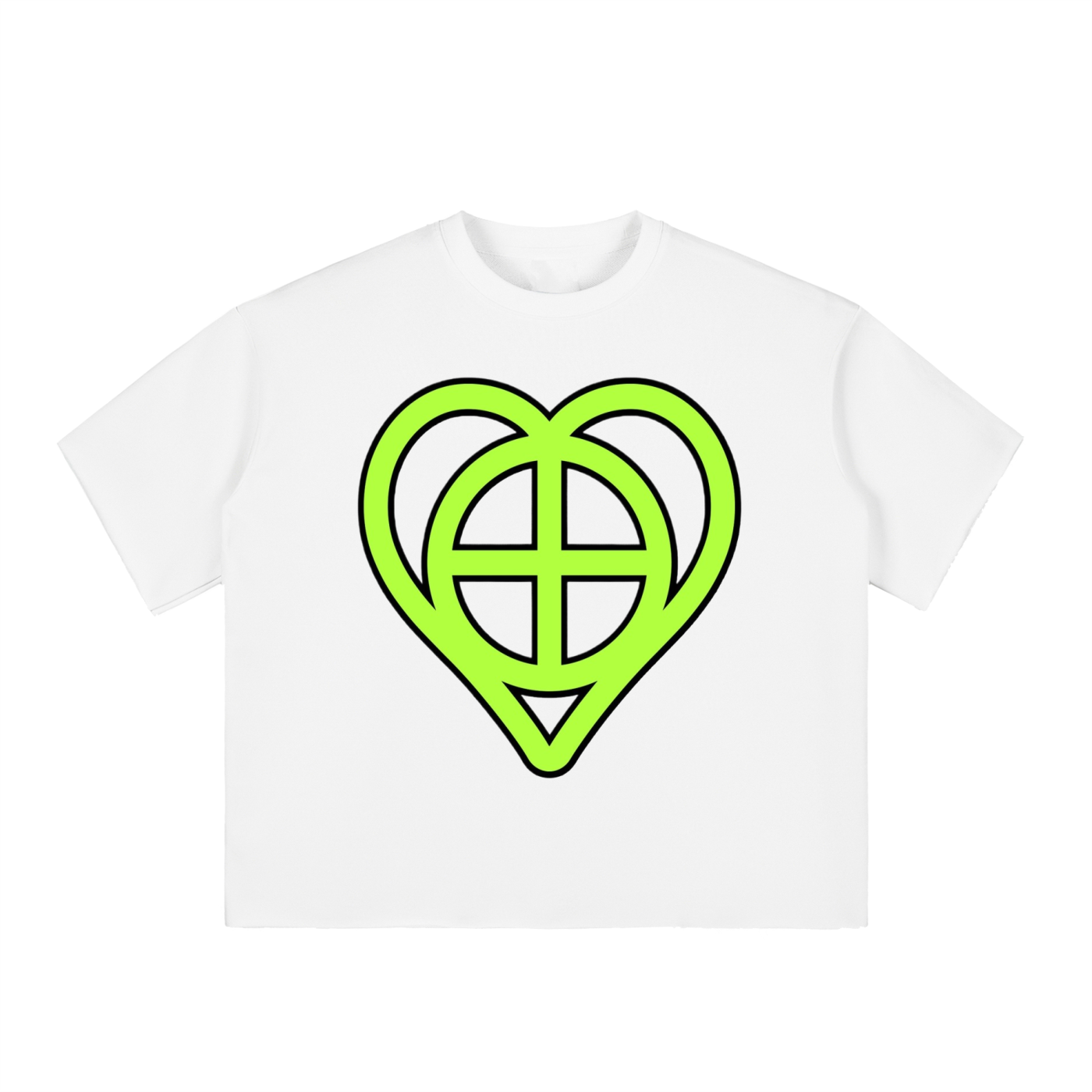 swagwithearts boxy half sleeve t shirt
